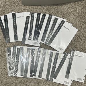 Cloth and Paper Half Letter Inserts